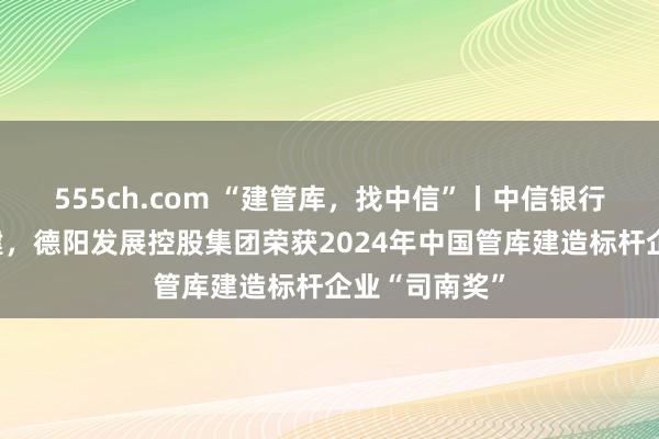 555ch.com “建管库，找中信”丨中信银行成齐分行承建，德阳发展控股集团荣获2024年中国管库建造标杆企业“司南奖”