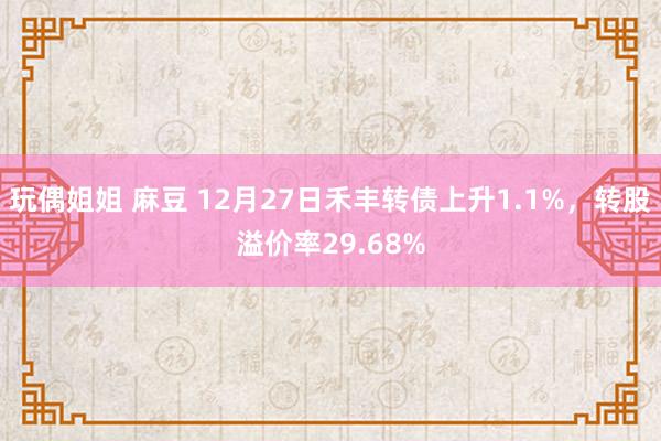 玩偶姐姐 麻豆 12月27日禾丰转债上升1.1%，转股溢价率29.68%