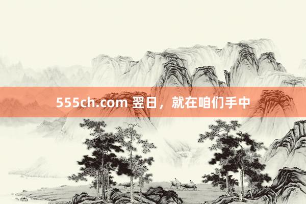 555ch.com 翌日，就在咱们手中